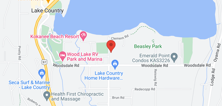 map of #6 11511 Bottom Wood Lake Road